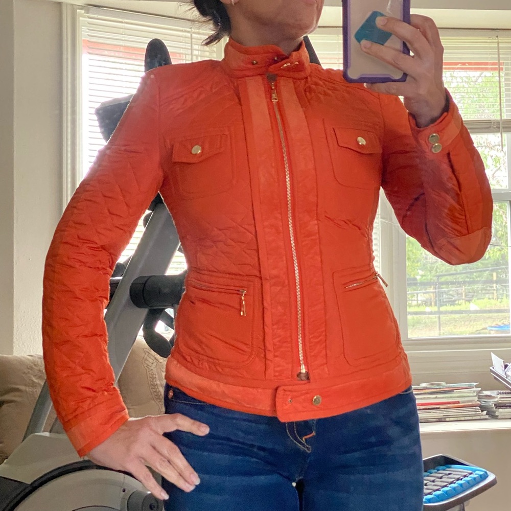 🍊🍊 BASLER lightweight quilted jacket. Size S or 34